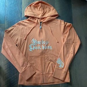 Harley Davidson zip hoodie